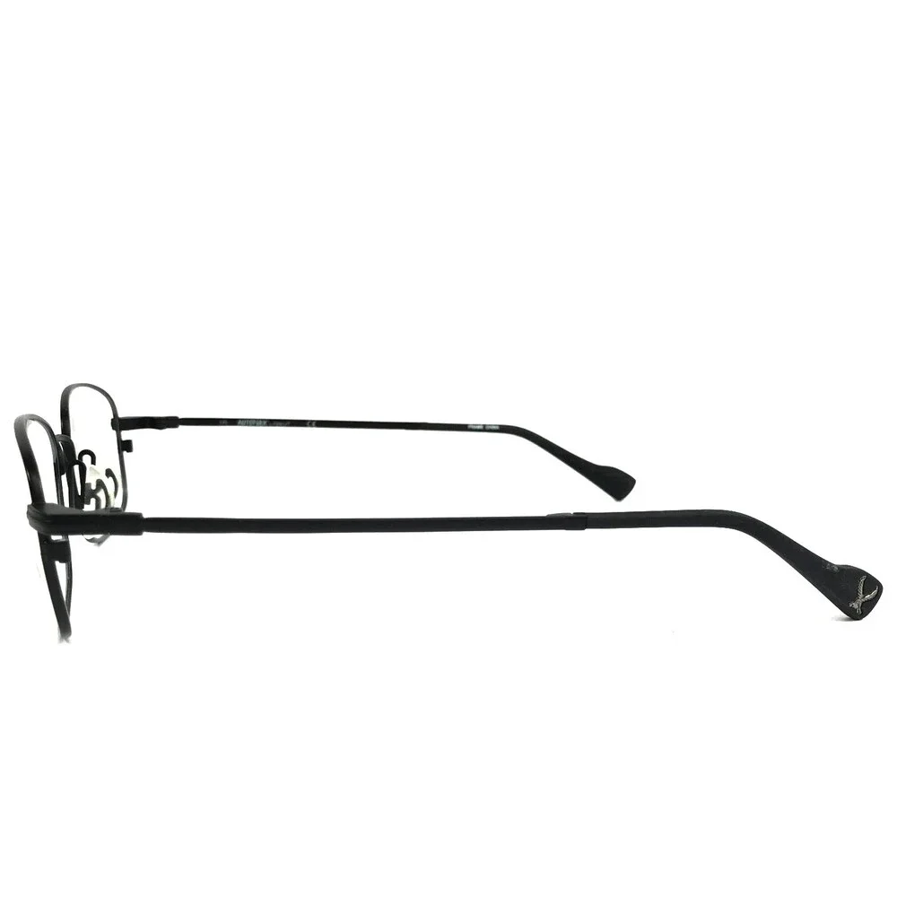 Autoflex by Flexon Eyeglasses Frames 201 MAG 001 Matte Black Wire Rim 55-17-145